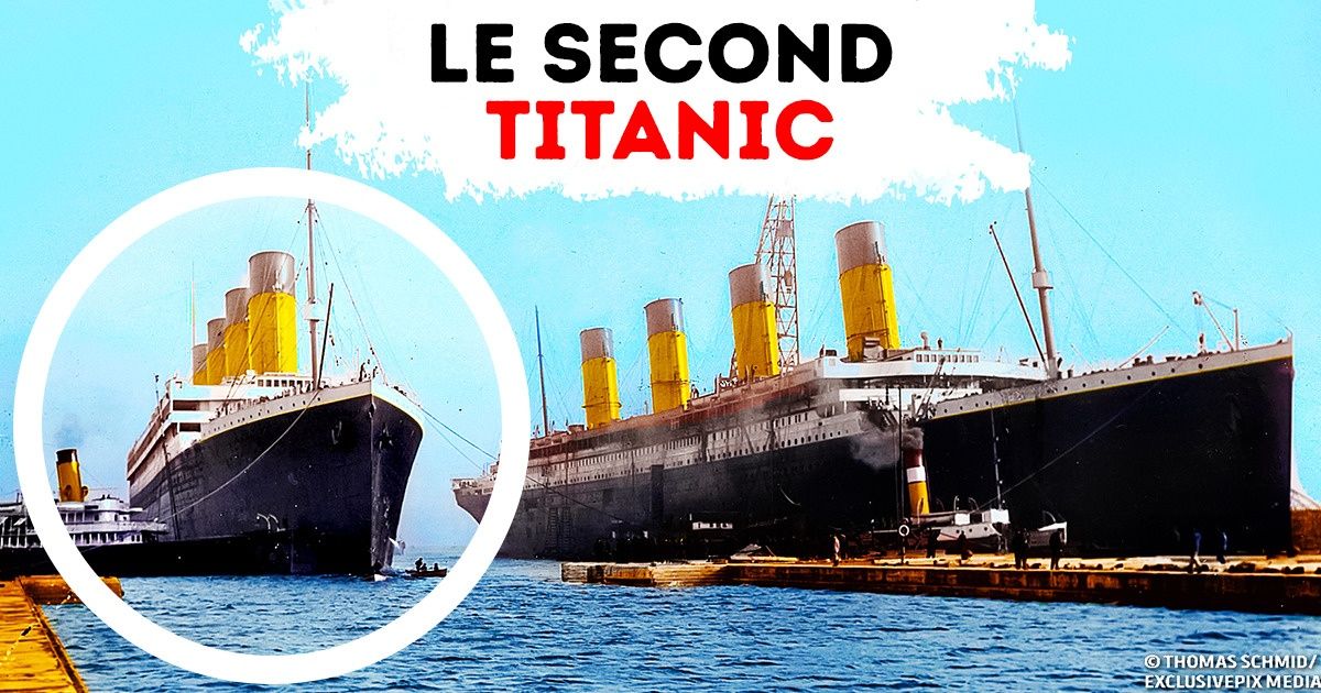 trois navires jumeaux Titanic