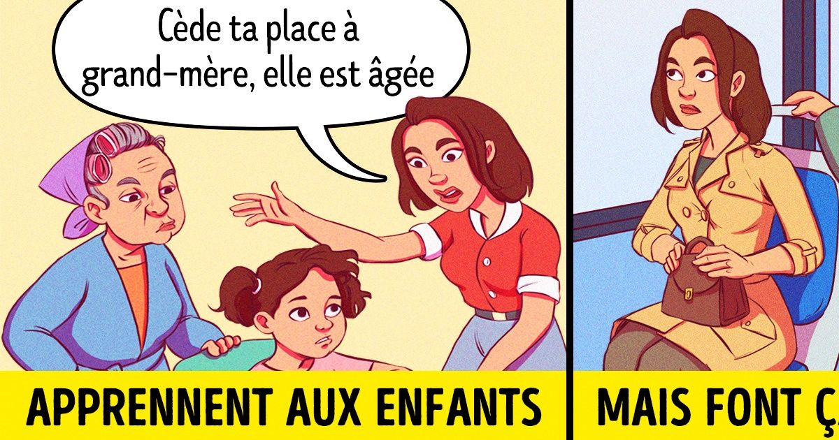 15 Doubles standards dans la relation entre les parents et leurs enfants, que l’on retrouve même dans les familles les plus parfaites