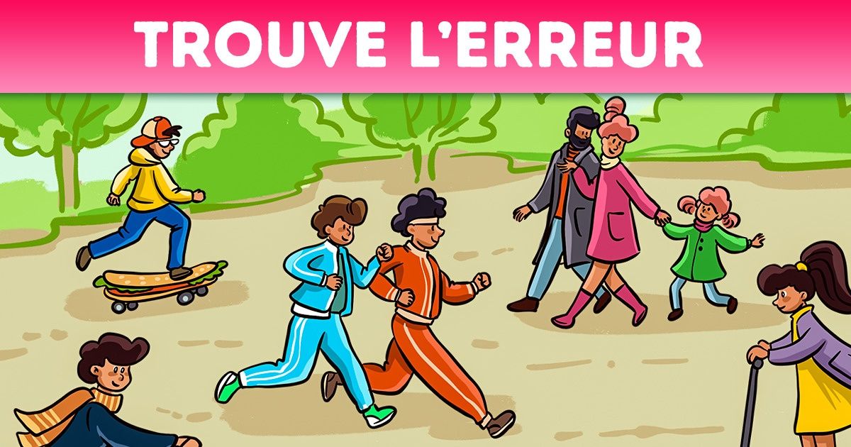 Quiz : Découvre à quel point tu es rapide en trouvant les incohérences dans ces images