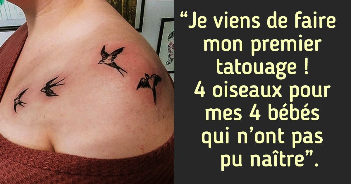 20 Tatouages qui n’ont pas été faits sur un coup de tête, mais pour une raison bien précise