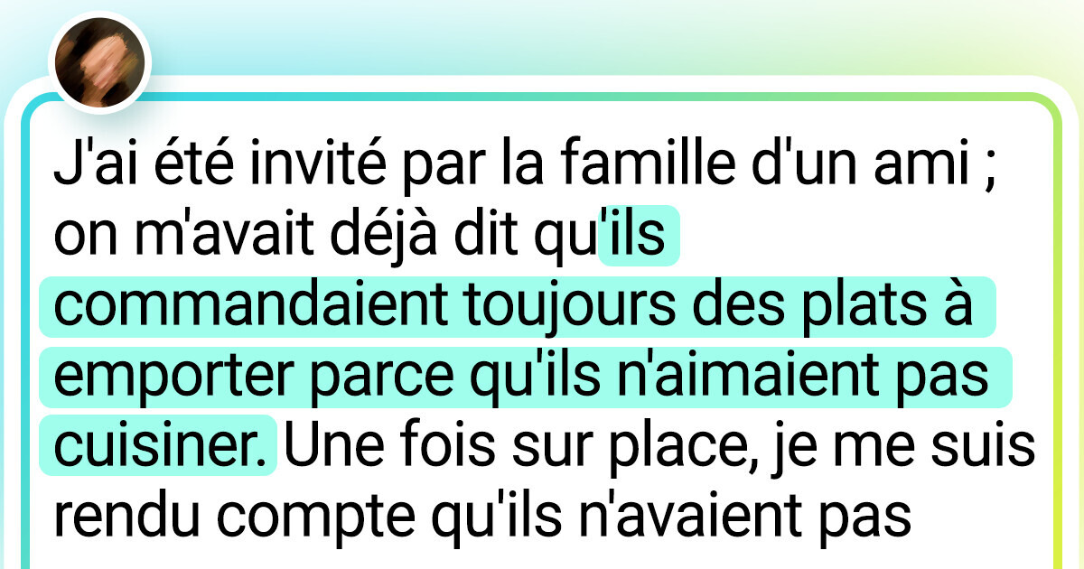 20 Individus qui ont rendu visite à des gens qu’ils connaissaient et qui sont repartis avec plus de questions que de réponses
