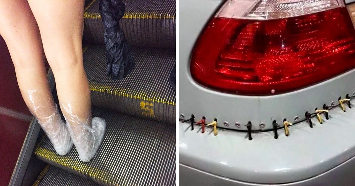 21 Personnes qui ont fait eux-mêmes leurs réparations et le résultat est tordant !