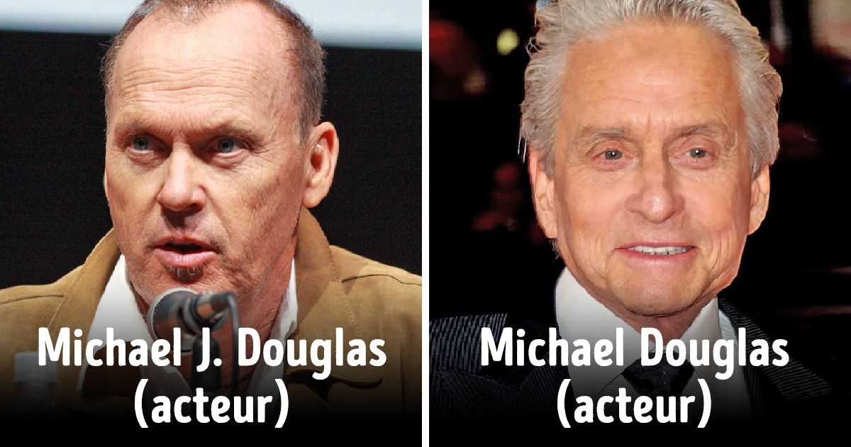 10 “Duos” de célébrités qui partagent exactement les mêmes prénoms et noms de familles 10 “Duos” de célébrités qui partagent exactement les mêmes prénoms et noms de familles