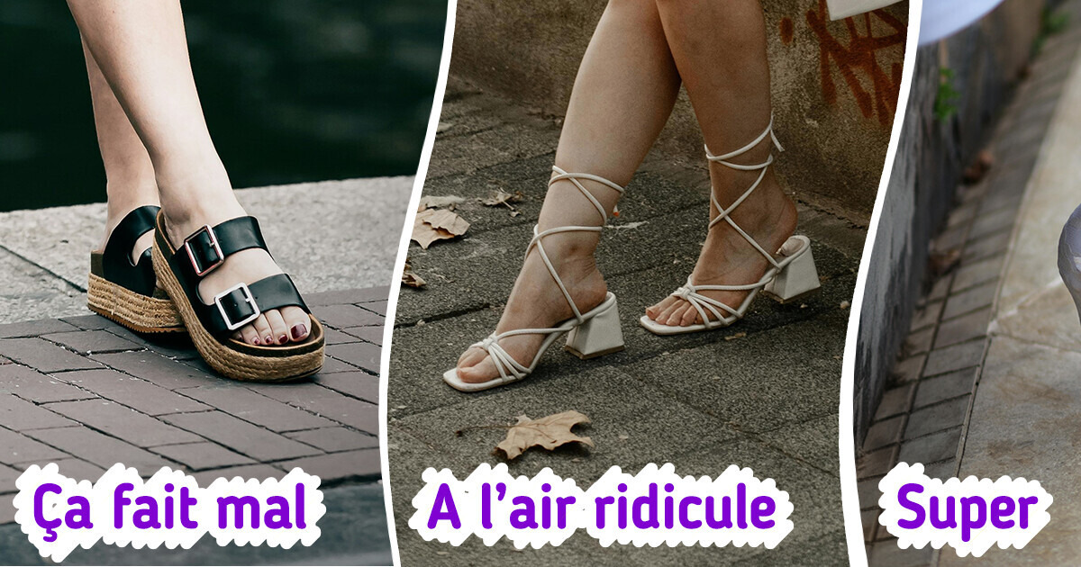 10 Modèles de chaussures qu’il ne faudrait pas choisir même s’ils sont à la mode 10 Modèles de chaussures qu’il ne faudrait pas choisir même s’ils sont à la mode