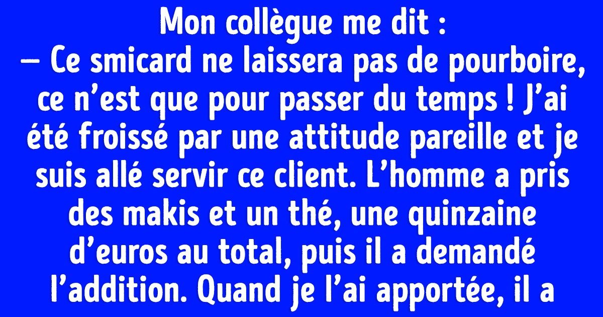 9 Сritères selon lesquels les serveurs des cafés et des restaurants évaluent les clients 9 Сritères selon lesquels les serveurs des cafés et des restaurants évaluent les clients