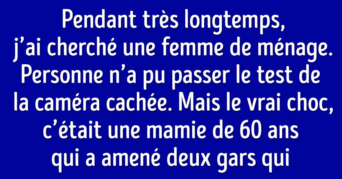 Des internautes ont parlé de ce qu’ils avaient vu sur des caméras de surveillance et qu’ils ne peuvent plus oublier
