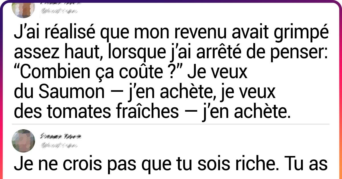 12+ Personnes qui ont fait fortune racontent honnêtement à quoi ressemble leur vie aisée