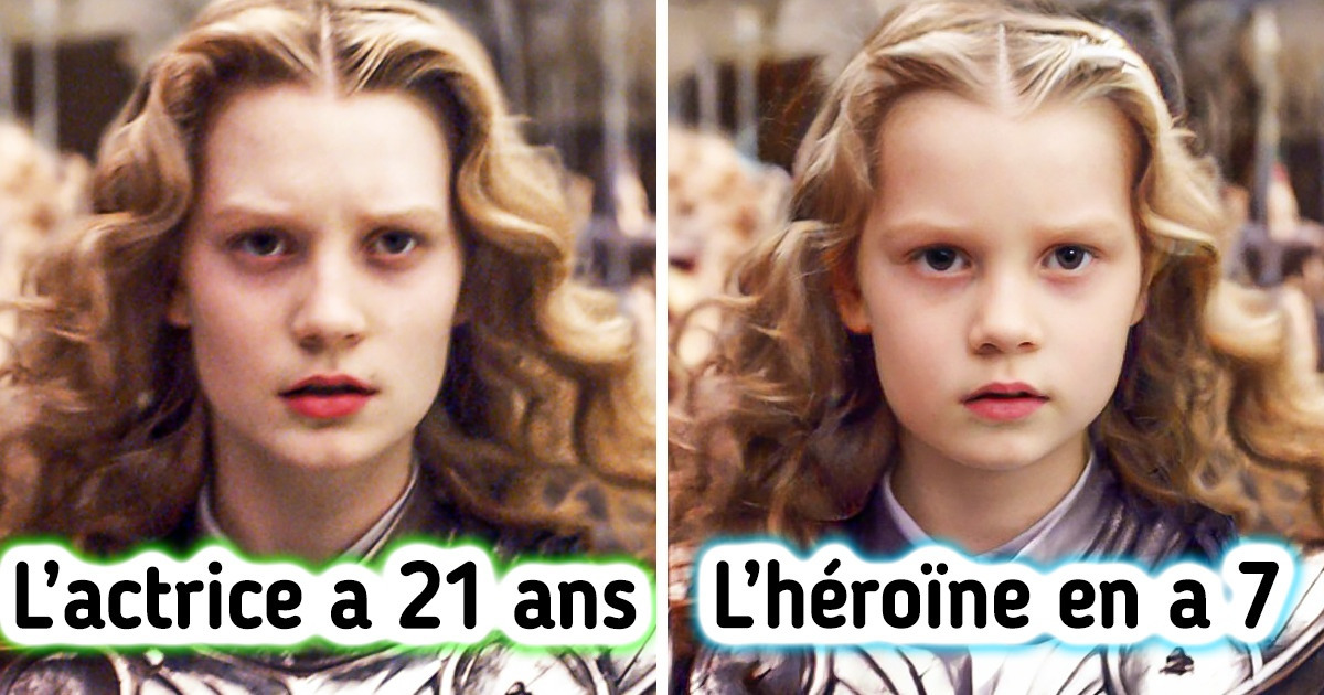 11 Rôles brillamment interprétés par des artistes qui n’avaient pas du tout le même âge que leurs personnages