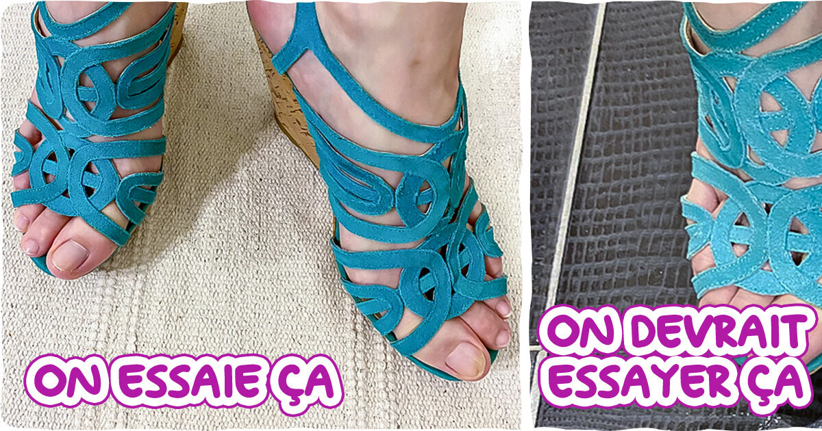 10 Erreurs commises lors de l’achat de chaussures 10 Erreurs commises lors de l’achat de chaussures