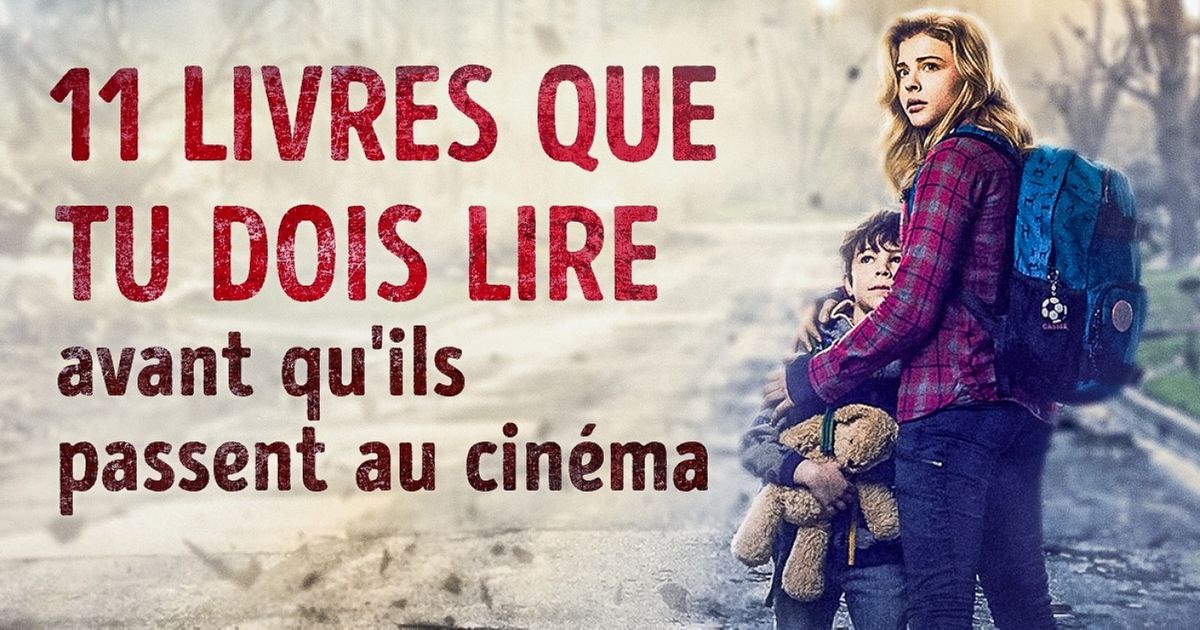 11 Livres que tu dois lire avant d’aller les voir au cinéma