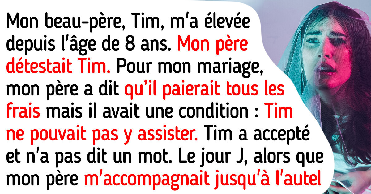 J’ai demandé à mon beau-père de ne pas assister à mon mariage pour faire plaisir à mon père J’ai demandé à mon beau-père de ne pas assister à mon mariage pour faire plaisir à mon père