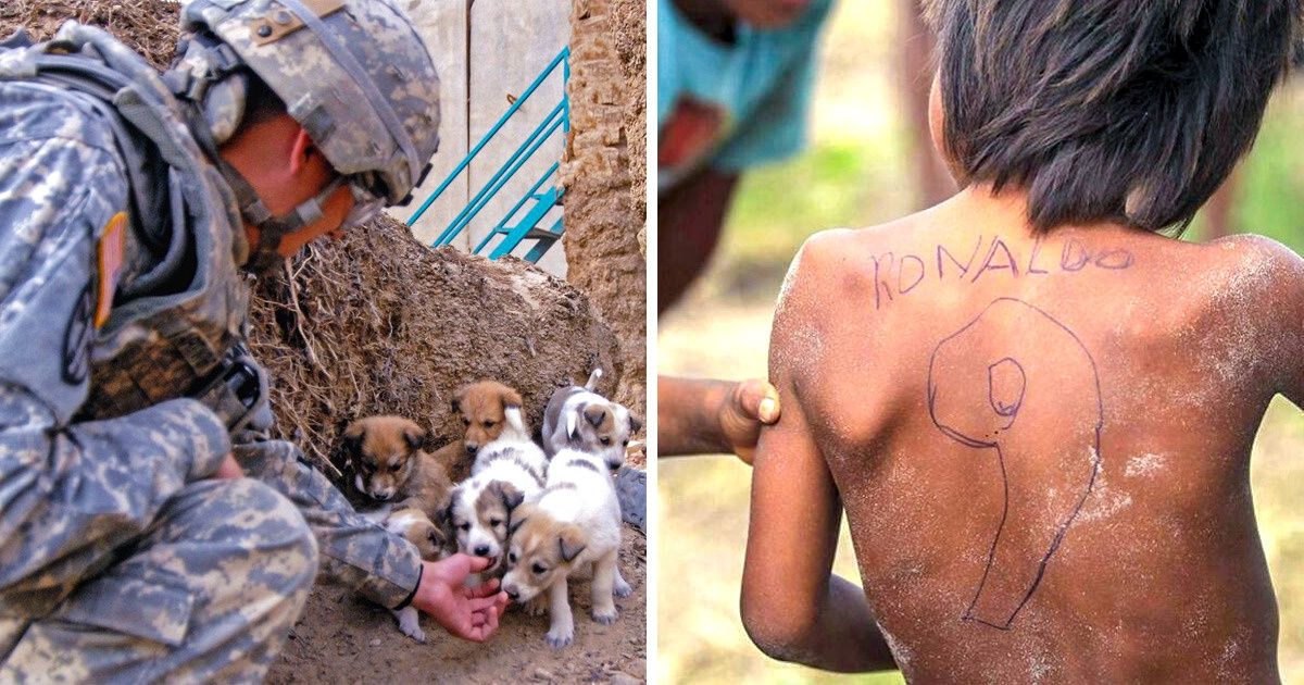 15 photos qui montrent que le monde est rempli de bonté !