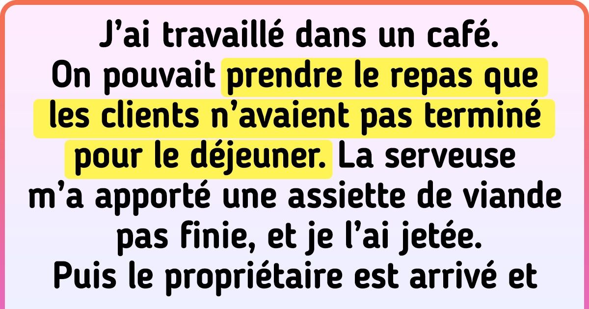 15 Histoires au sujet d’un travail qui s’est terminé rapidement 15 Histoires au sujet d’un travail qui s’est terminé rapidement