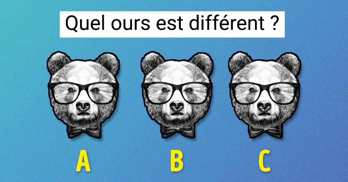 Test : Mets à l’épreuve ta logique avec ces 9 énigmes visuelles