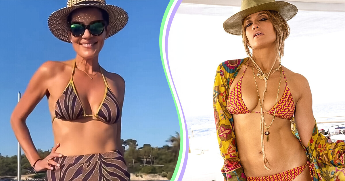 10+ Stars de plus de 50 ans qui font monter la température en maillot de bain