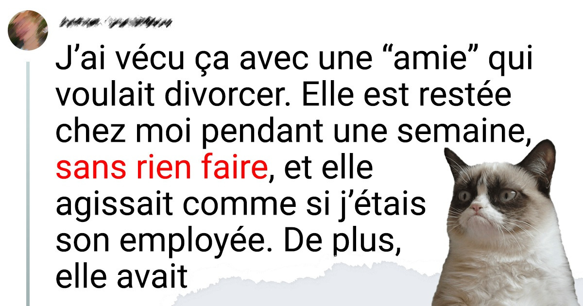 20 Internautes expliquent pourquoi ils n’hébergent plus personne chez eux 20 Internautes expliquent pourquoi ils n’hébergent plus personne chez eux