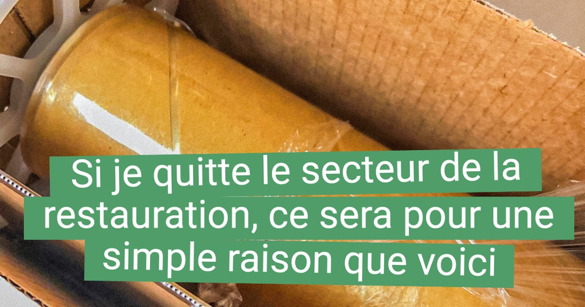 17 Chefs révèlent les aspects de leur métier que les clients de la restauration ne soupçonnent pas