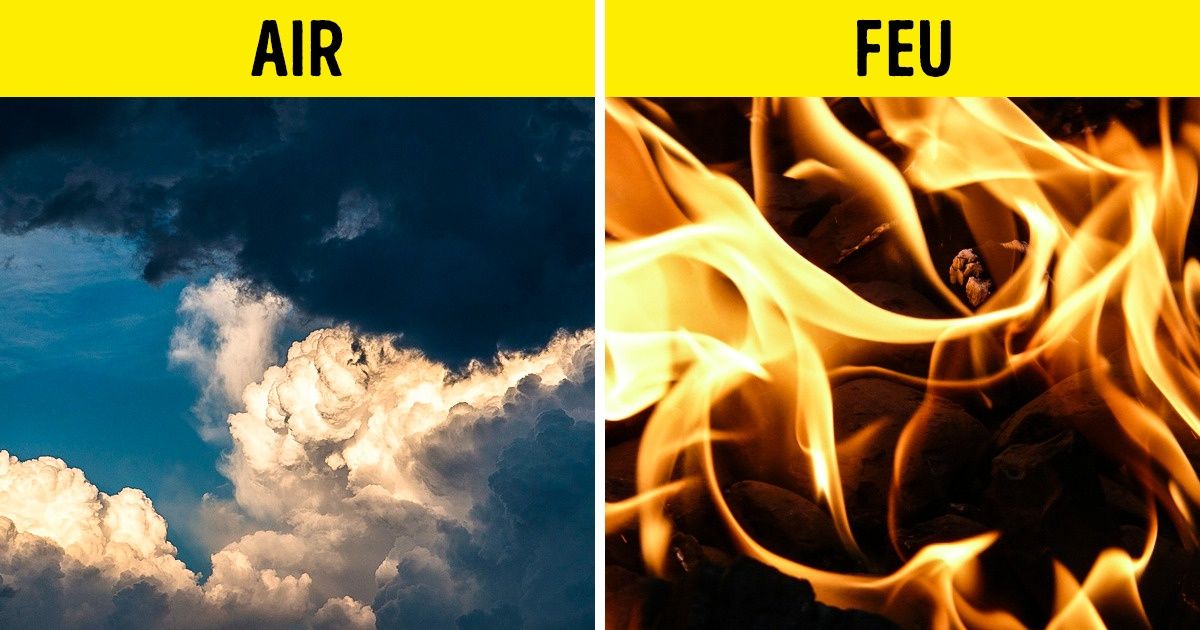 Test : Quel élément définit le mieux ton tempérament ? Test : Quel élément définit le mieux ton tempérament ?