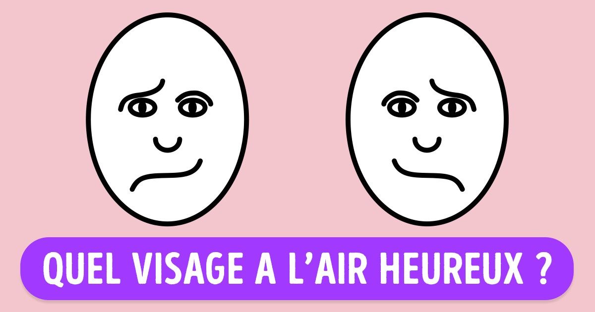 Test : le visage que tu choisiras peut révéler beaucoup de choses sur ta personnalité