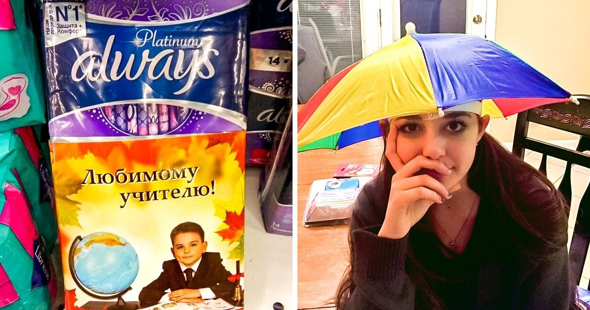 Découvre 18 cadeaux vraiment spéciaux que seuls des gens très bizarres ont pu offrir...