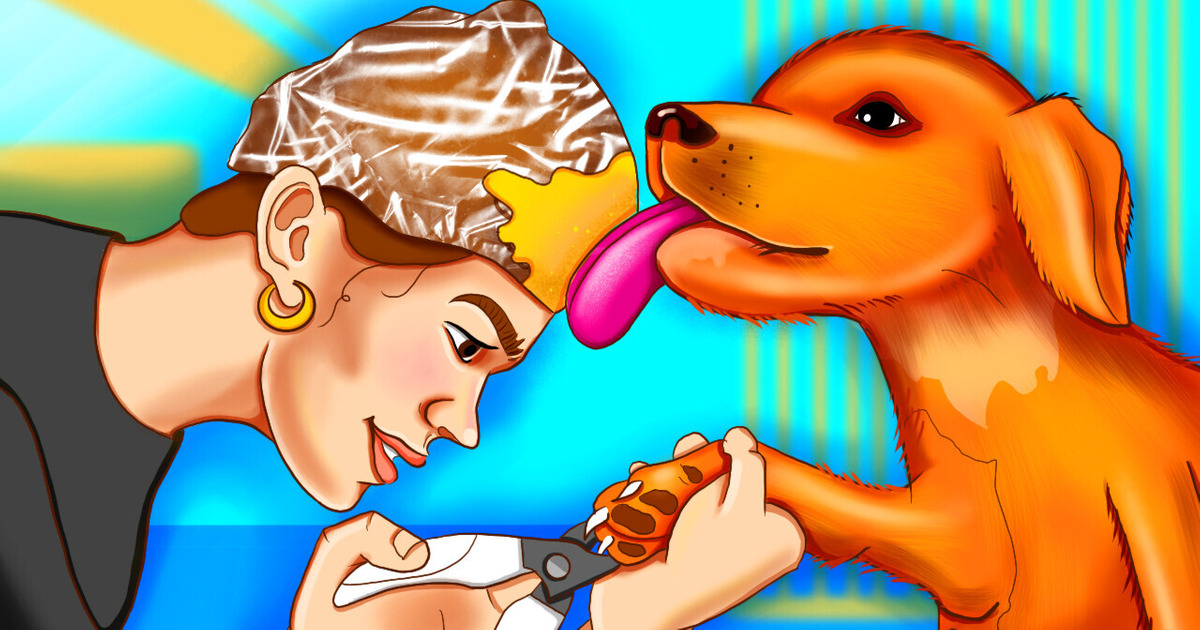 La bonne façon de couper les griffes de ton chien chez toi