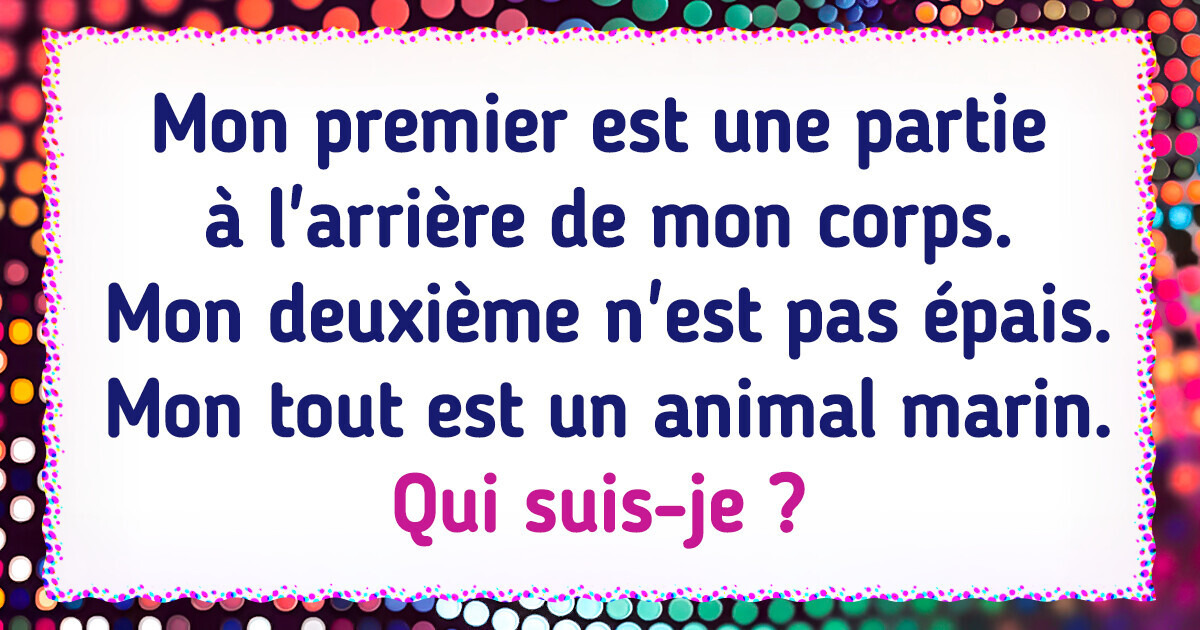 15 Charades courtes pour un bon moment de rire avec une touche de réflexion