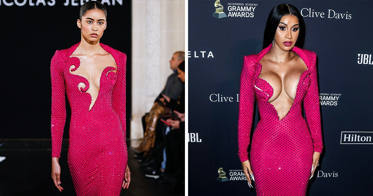 15 Fois où les tenues des défilés étaient très différentes sur les mannequins et les célébrités