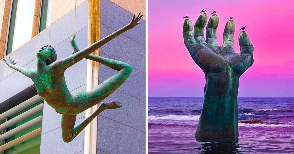 Ces 15 sculptures impressionnantes défient les lois de la physique