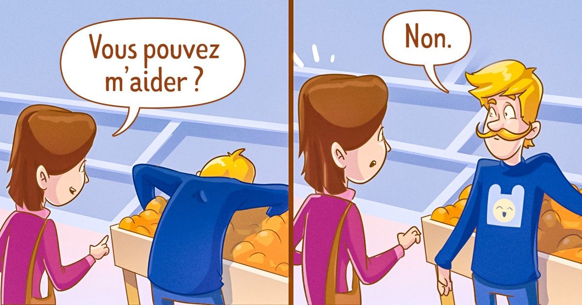 14 situations gênantes qu’on a tous vécues au supermarché 14 situations gênantes qu’on a tous vécues au supermarché