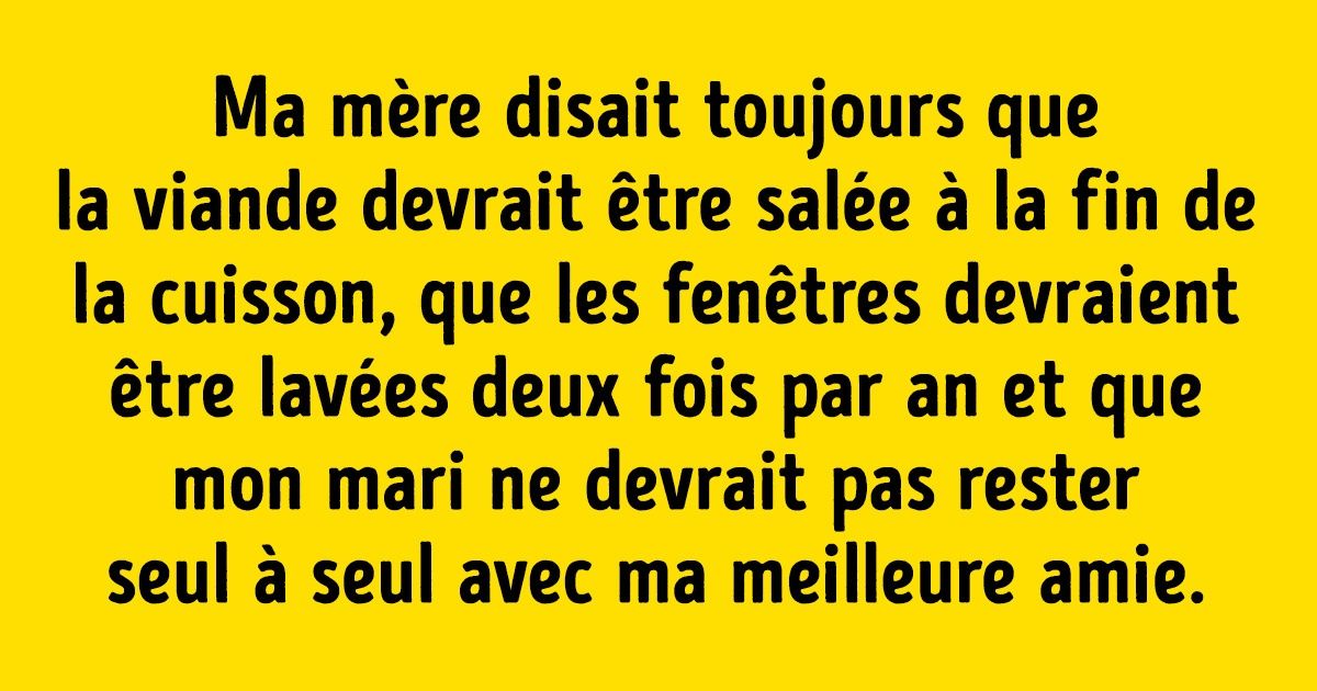 Un monologue honnête sur les raisons pour lesquelles il est important d’écouter sa mère, mais de faire sa propre vie