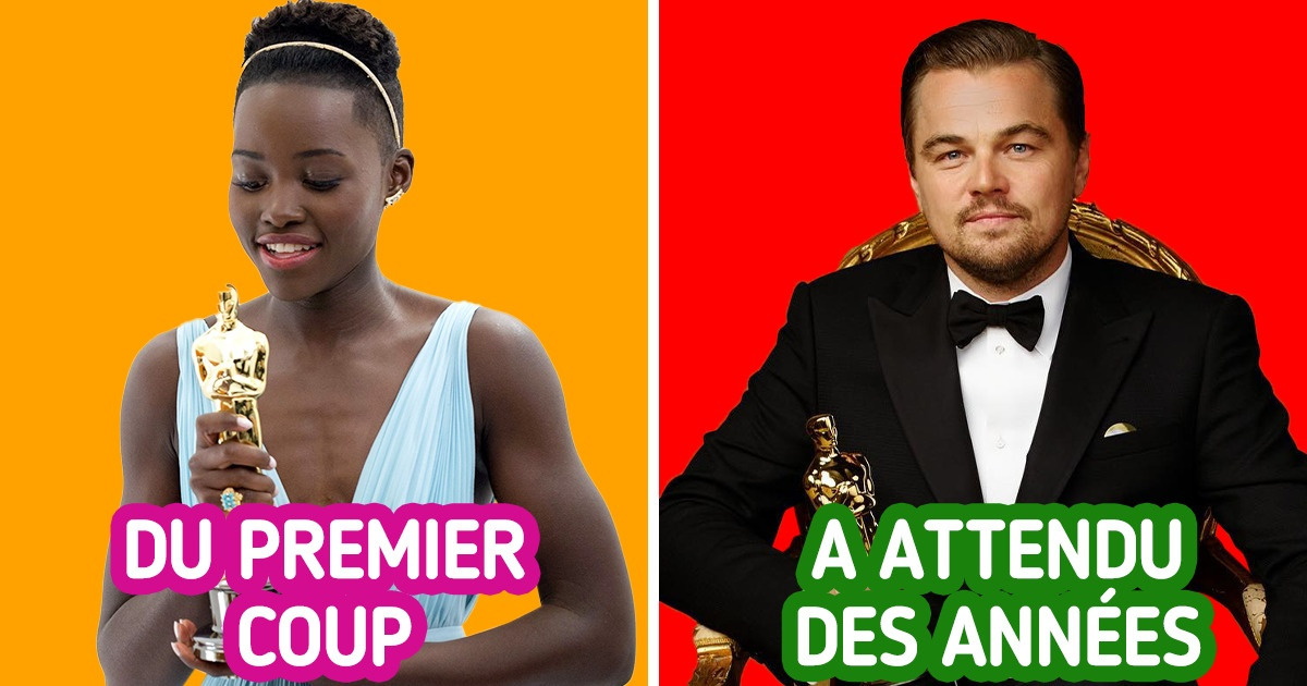 17 Stars qui ont remporté leur premier Oscar en un clin d’œil et d’autres qui ont patienté plusieurs années