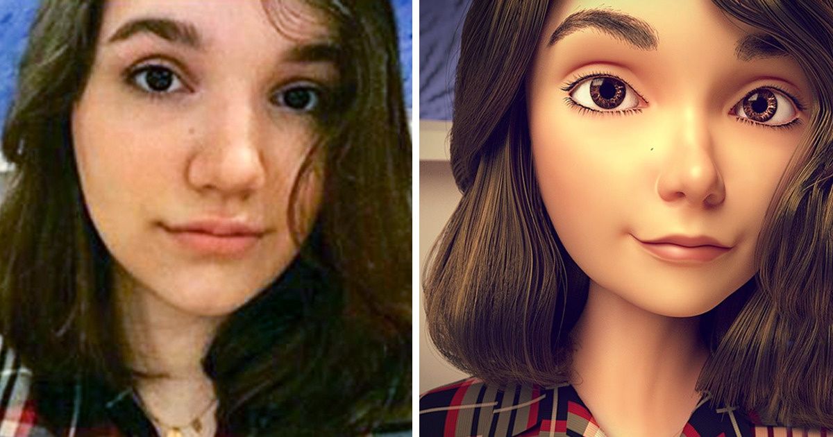 Un artiste transforme les personnes en personnages Pixar 3D et toi aussi tu peux en devenir un !