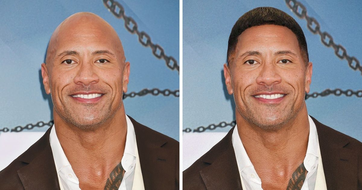 Voici, selon Sympa, à quoi ressembleraient ces 14 célébrités si elles n’étaient pas chauves