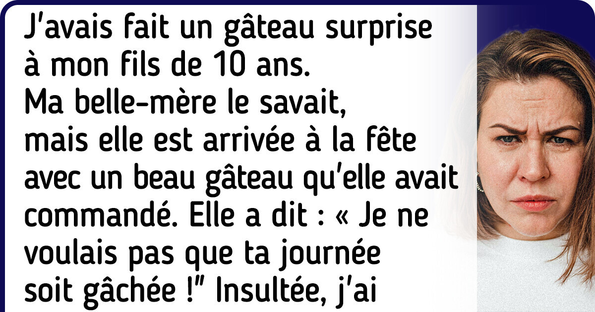 J'ai humilié ma belle-mère devant tout le monde - elle l'avait bien mérité J'ai humilié ma belle-mère devant tout le monde - elle l'avait bien mérité