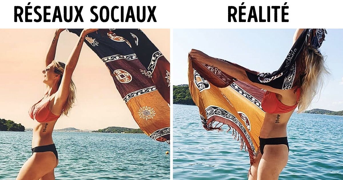 20+ Photos qui révèlent la vérité qui se cache derrière les images “parfaites” d’internet 20+ Photos qui révèlent la vérité qui se cache derrière les images “parfaites” d’internet