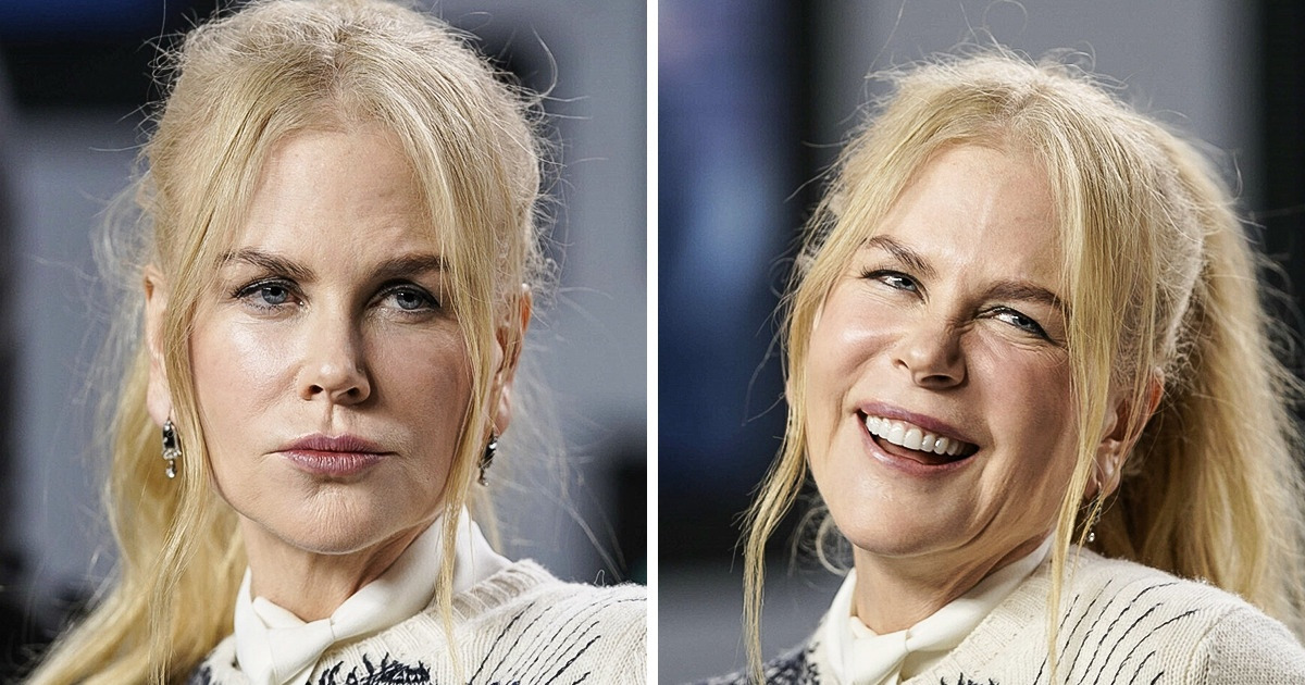 19 Collages photos de stars avec et sans sourire