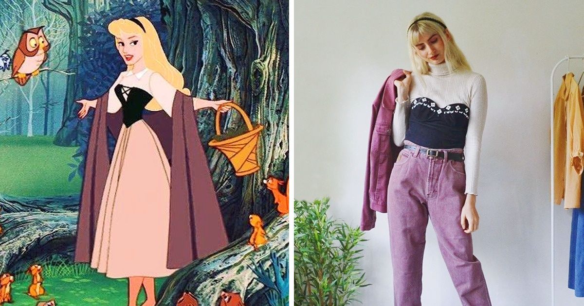 Des sœurs jumelles ont réinventé la garde-robe des personnages de dessins animés Des sœurs jumelles ont réinventé la garde-robe des personnages de dessins animés