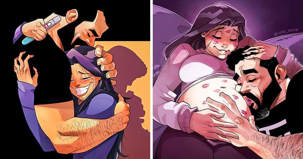 Un artiste israélien et son épouse ont conquis le cœur de millions de personnes avec leurs émouvantes bandes dessinées sur l’attente d’un bébé Un artiste israélien et son épouse ont conquis le cœur de millions de personnes avec leurs émouvantes bandes dessinées sur l’attente d’un bébé