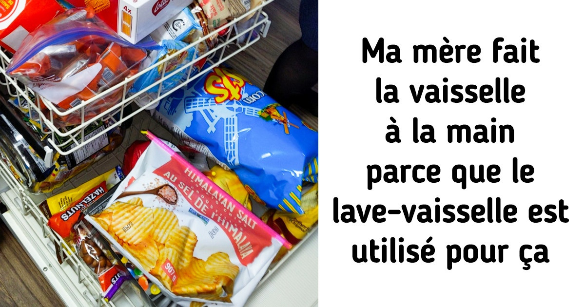 18 Personnes qui ont trouvé une solution étrange dans leur vie quotidienne
