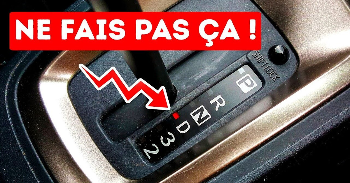 Sept Trucs à ne Jamais Faire Avec Une Voiture à Boîte Automatique