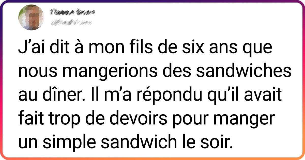 13 Tweets de parents qui ont eu des discussions très amusantes avec leurs enfants