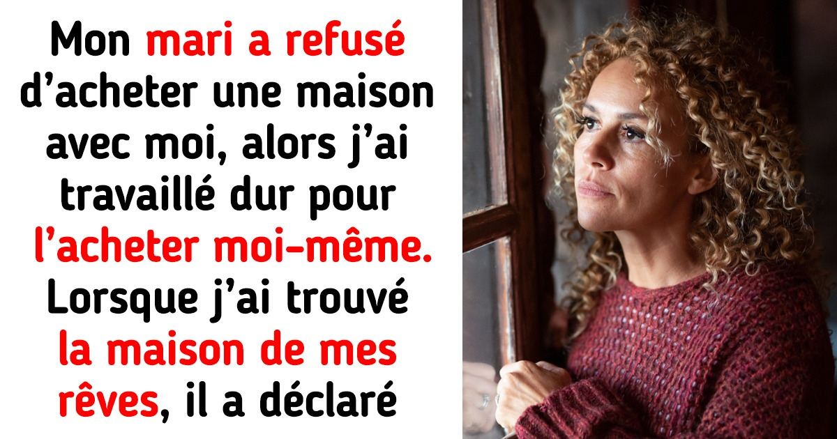 Je veux acheter une maison, mais je ne veux pas que mon mari en soit copropriétaire Je veux acheter une maison, mais je ne veux pas que mon mari en soit copropriétaire