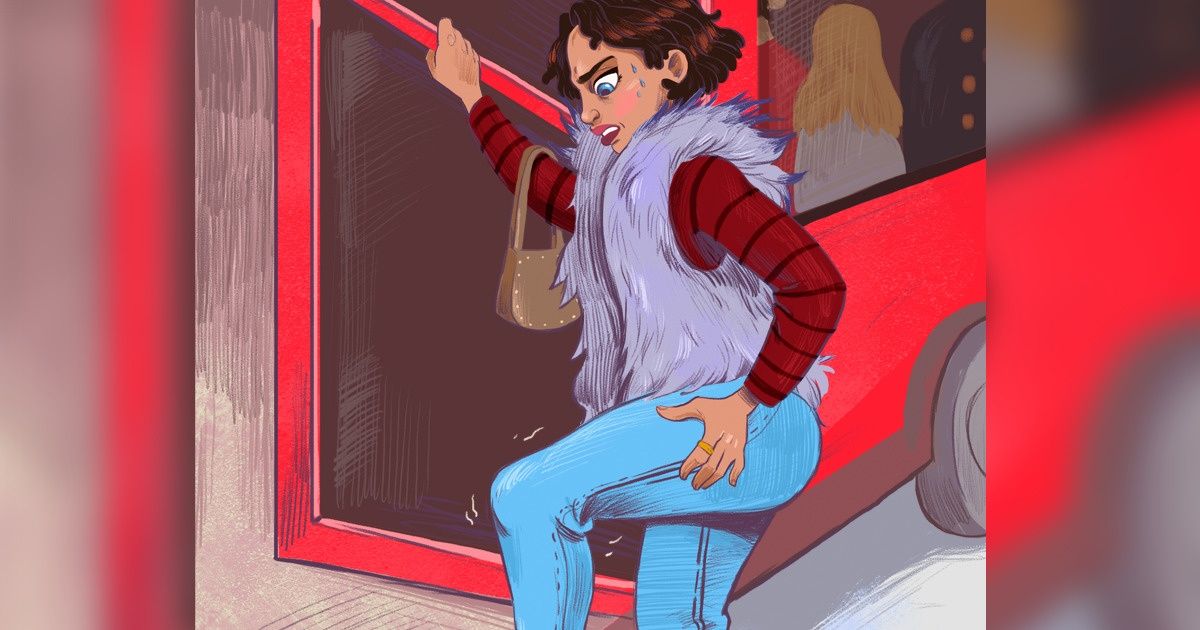 10 Illustrations qui parleront à toutes les filles qui ont déjà eu du mal à porter un jean