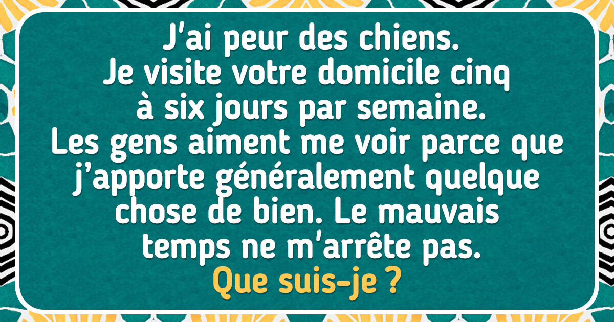 Découvrons si tu es capable de deviner ces métiers en résolvant des énigmes