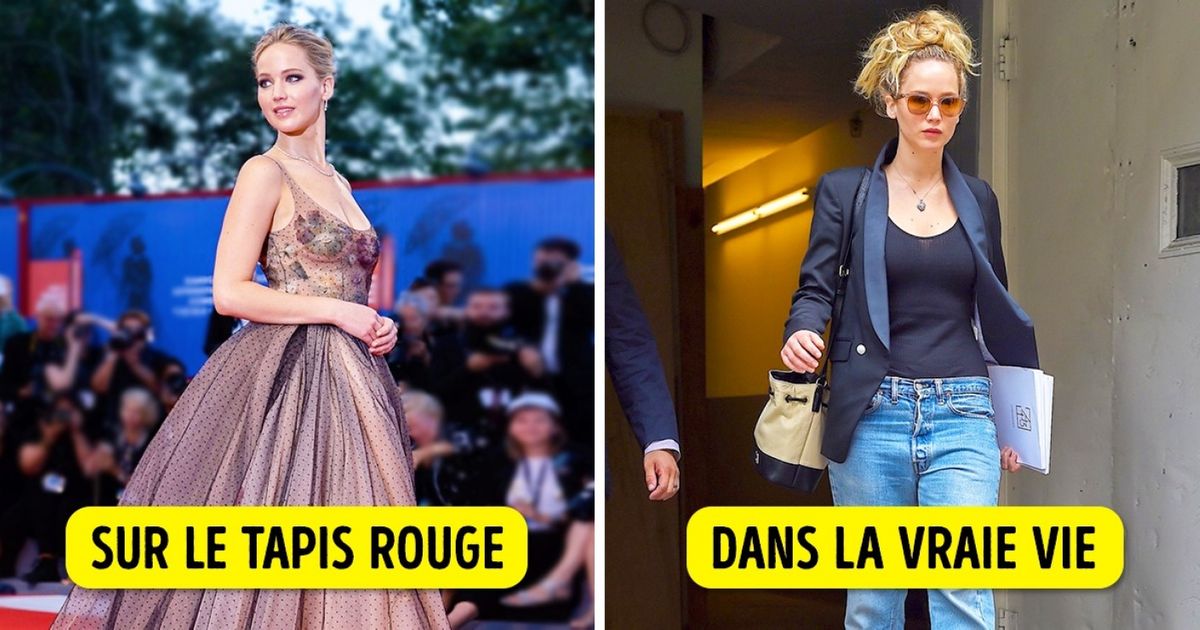 Découvre comment s’habillent les célébrités dans la vraie vie Découvre comment s’habillent les célébrités dans la vraie vie