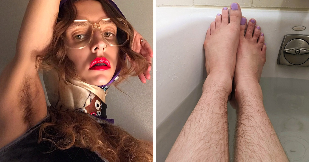 20 Femmes qui acceptent leurs poils corporels