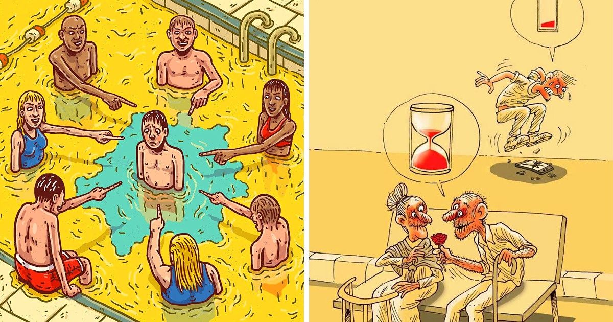 20 Illustrations terrifiantes qui montrent que quelque chose va mal dans ce monde 20 Illustrations terrifiantes qui montrent que quelque chose va mal dans ce monde