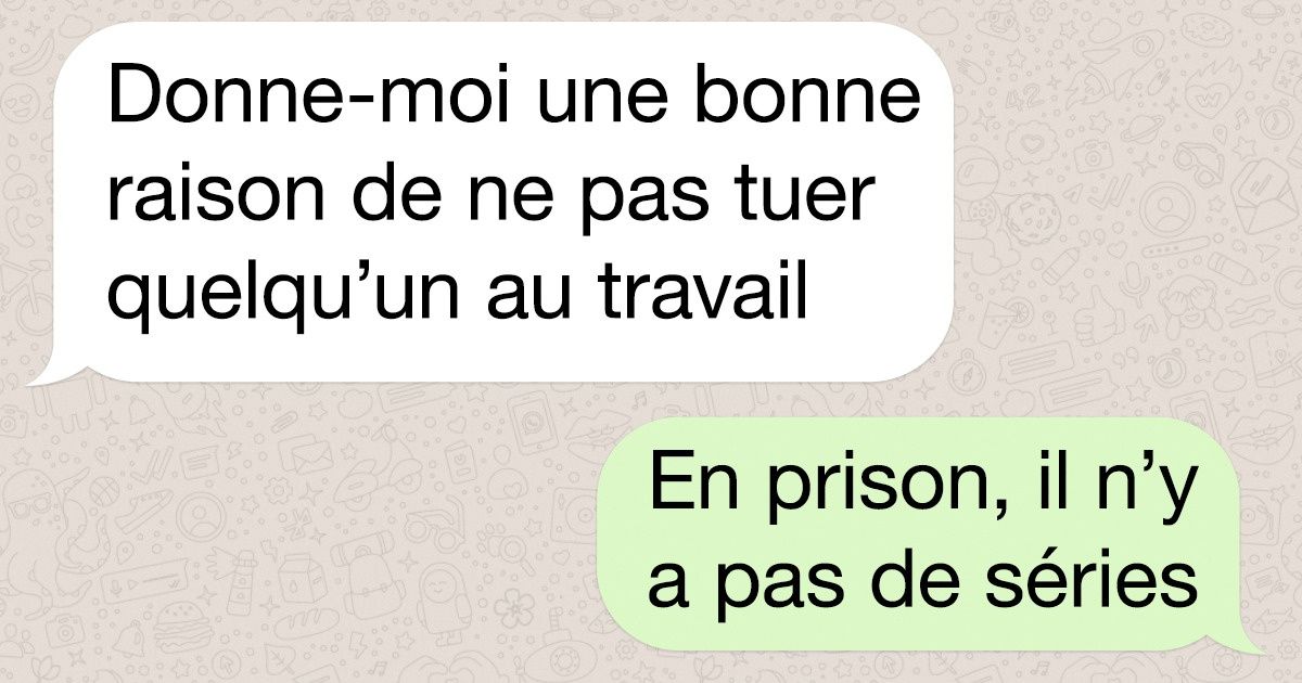 Certaines personnes n’ont vraiment aucune patience, et ces 18 textos le prouvent ! Certaines personnes n’ont vraiment aucune patience, et ces 18 textos le prouvent !
