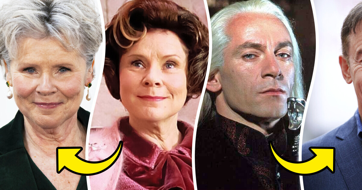 Voici comment nos héros préférés de la saga Harry Potter ont changé au fil du temps Voici comment nos héros préférés de la saga Harry Potter ont changé au fil du temps