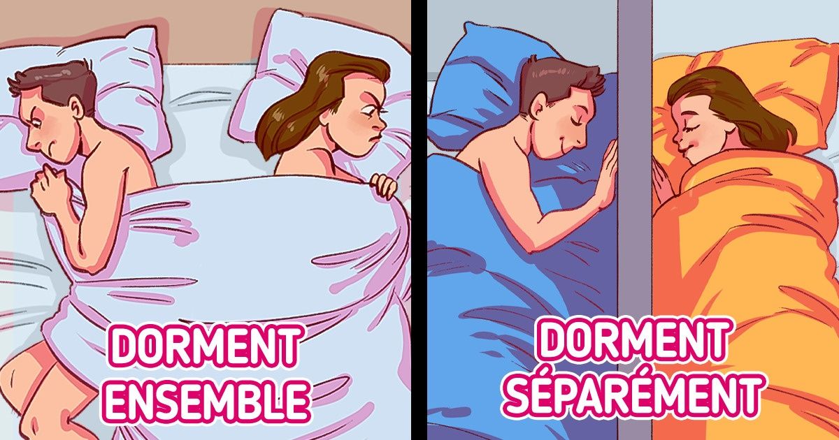 Voici les raisons qui peuvent expliquer pourquoi certains couples préfèrent dormir dans des lits séparés